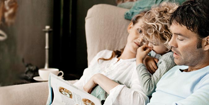 Familie hygge